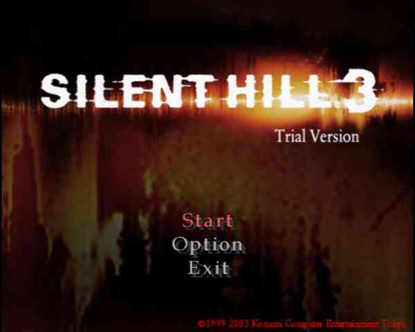 SILENT HILL 3 体験版